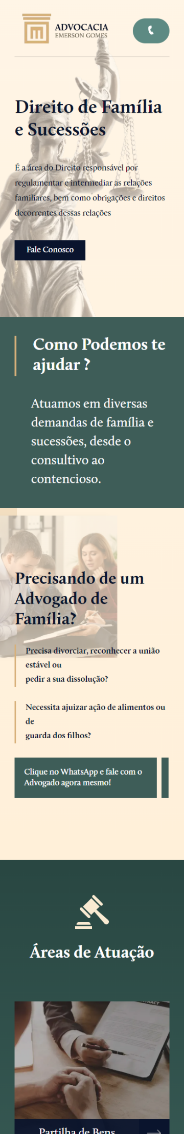 Projeto Advocacia Emerson Mobile - Bubowl